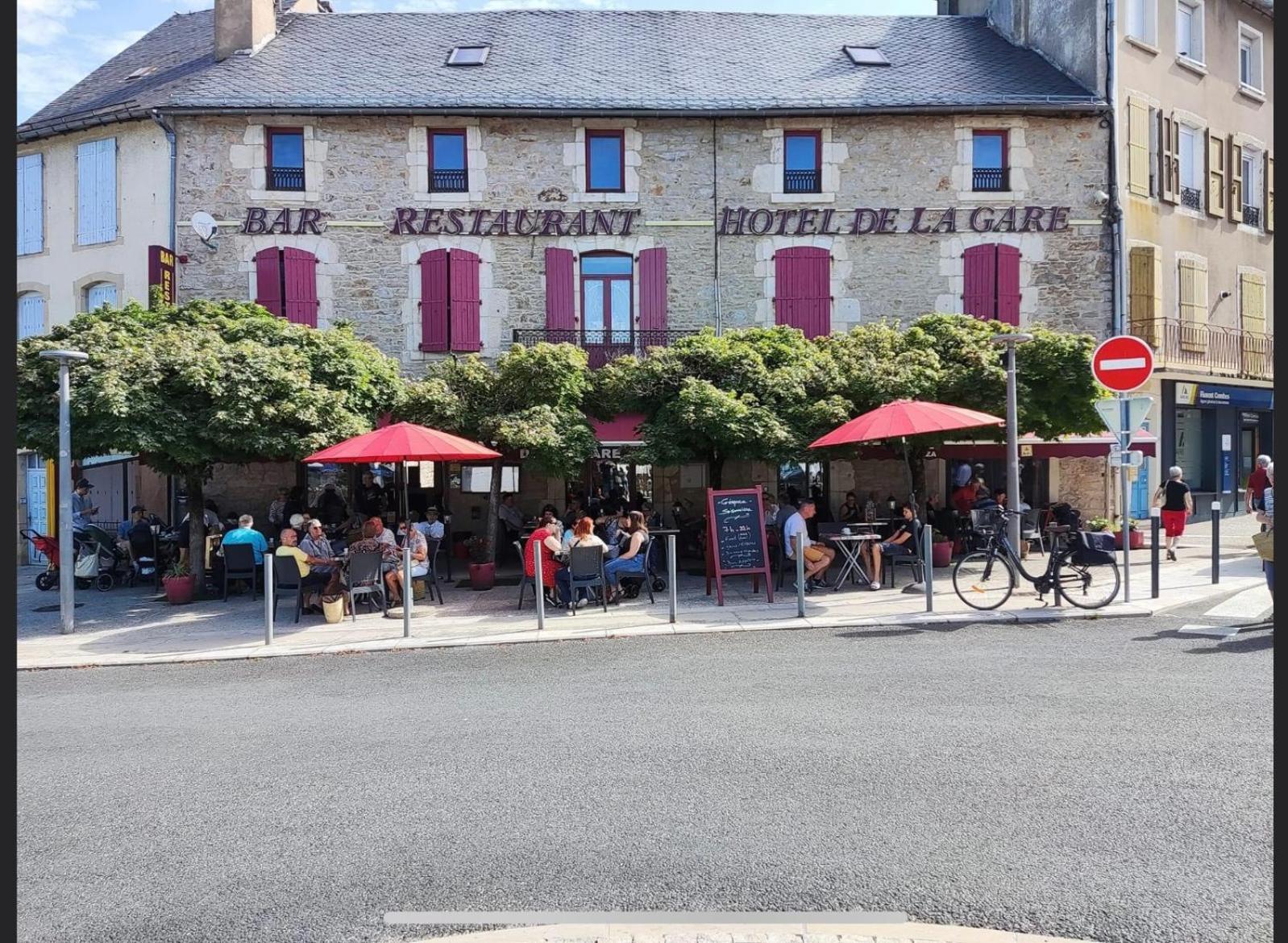 Hotel De La Gare Sévérac-le-Château Kültér fotó